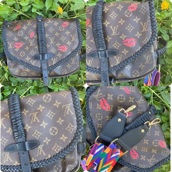 💝 ART handmade 💖 Louis Vuitton Saumur 30 bag - Picture 8 of 16